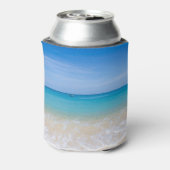 Beach Please Funny Quote Blikjeskoeler (Blikje Achterkant)