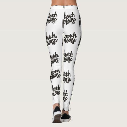 Beach Please Leggings (Achterkant)