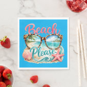 "Beach Please" Papier Servet (Insitu)