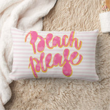BEACH PLEASE | Roze typografie en prijsopgave