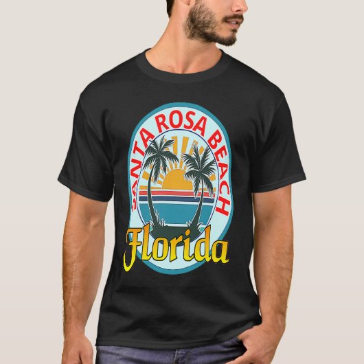 Beach Please Santa Rosa Beach Florida Beach Spring T-shirt (Voorkant)
