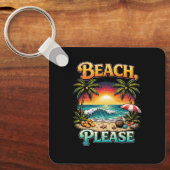 Beach, Please Sleutelhanger (Voorkant)