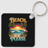 Beach, Please Sleutelhanger (Achterkant)
