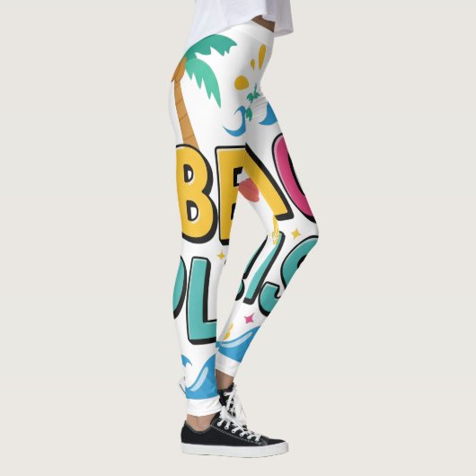 Beach Please Summer Vibes Leggings (Rechts)