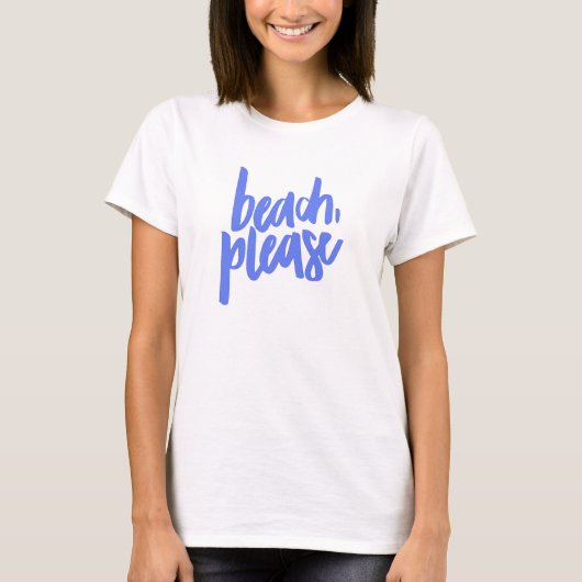 Beach Please Tanktop (Voorkant)