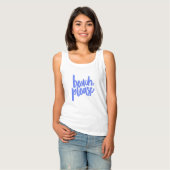 Beach Please Tanktop (Volledige Voorkant)