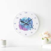 Beach Please Waterverf Starfish Beach Grote Klok (Huis)