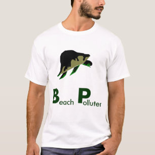 Beach Polluters - we moeten BP Boycott T-shirt