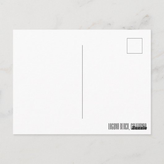 Beach Post Kaart (Achterkant)