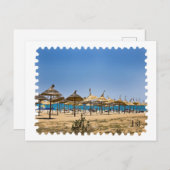 Beach Postage Stempel Briefkaart (Voorkant / Achterkant)