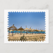 Beach Postage Stempel Briefkaart (Voorkant)