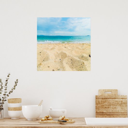 Beach Poster (Keuken)