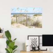 Beach Poster (Thuiskantoor)