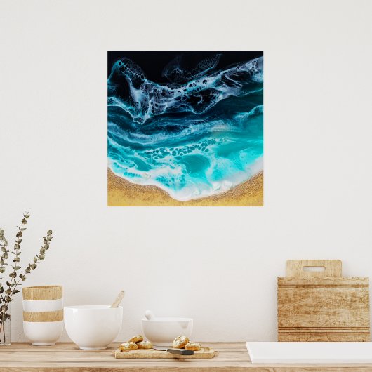 Beach Poster (Keuken)