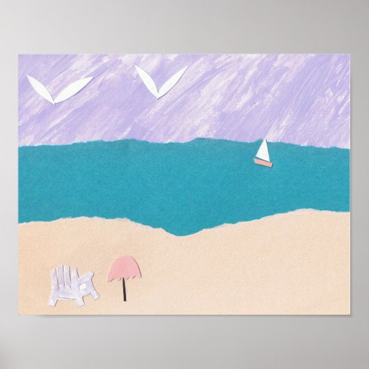 Beach Poster (Voorkant)