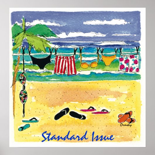 Beach - poster (Voorkant)