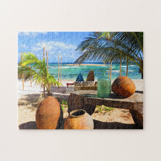 Beach Puzzle Legpuzzel (Horizontaal)