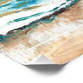 Beach Quote Glossy Poster (Hoek)