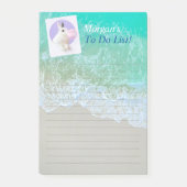Beach, Rabbit, DIY Name Message Photo, Rulling Lin Post-it® Notes (Voorkant)