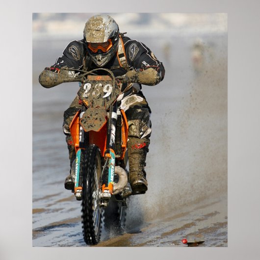 Beach Race Poster (Voorkant)