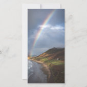 Beach Rainbow Foto Prayer Memorial Bladwijzer (Voorkant)