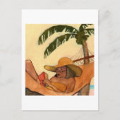 Beach Reading briefkaart (Voorkant)