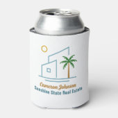 Beach Real Estate Company Schattige Blikjeskoeler (Blikje Voorkant)