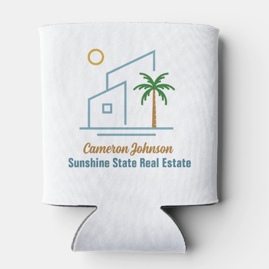 Beach Real Estate Company Schattige  Blikjeskoeler (Achterkant)