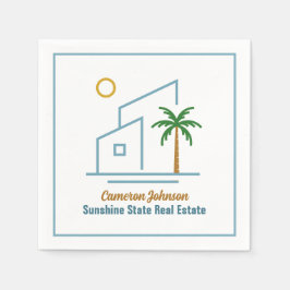 Beach Real Estate Company Schattige  Servet