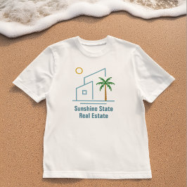 Beach Real Estate Company Schattige  T-shirt