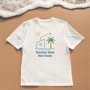 Beach Real Estate Company Schattige  T-shirt