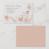 Beach Real Estate Visitekaartjes (Voorkant / Achterkant)