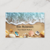 Beach Realtor Kust Visitekaartjes (Voorkant)