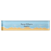 Beach Realtor Thema Naambordje (Voorkant)