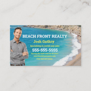 Beach Realtor-Visitekaartje Visitekaartje