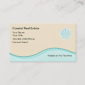 Beach Realtor Visitekaartjes Design (Voorkant)