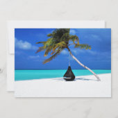 Beach, Relax, ballonnen, wijnpartij Kaart (Achterkant)