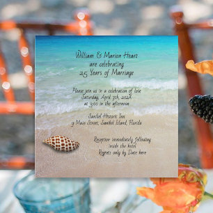Beach Renewing Vows Ceremony Junonia Shell Kaart