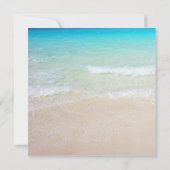 Beach Renewing Vows Ceremony Junonia Shell Kaart (Achterkant)