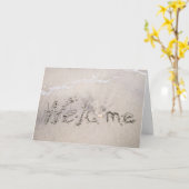 Beach Rentals verwelkomt Kaart (Gele Bloem)