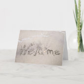 Beach Rentals verwelkomt Kaart (Voorkant)