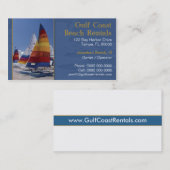 Beach Rentals Visitekaartje (Voorkant / Achterkant)
