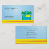 Beach Resort Hotel Spa-visitekaartje Visitekaartje (Voorkant / Achterkant)