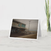 Beach Restaurant, Beach of the Malvarrosa, Spanje Kaart (Voorkant)