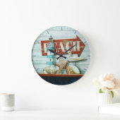 Beach Retro Grote Klok (Huis)