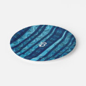 Beach Retro Waves  Birthday Party Borden Papieren Bordje (Gekanteld)