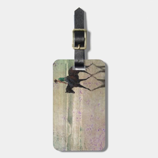 Beach Ride Digital Art Bagagelabel (Voorkant verticaal)