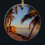 Beach Roatan Honduras Keramisch Ornament<br><div class="desc">Beach Roatan Honduras Gifts and Products for sale.</div>