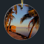 Beach Roatan Honduras Keramisch Ornament<br><div class="desc">Beach Roatan Honduras Gifts and Products for sale.</div>