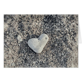 Beach Rock Heart Shaped Stone Natuurlijke Rock Lie